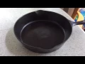 Wapak cast iron skillet early logo