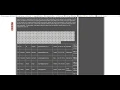Javascript functionality import a table from a json file