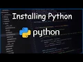 Install Python and Pycharm