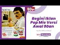 Iklan Pop Mie - Kantor feat. Hengky Tornado (1989, Pra Revisi)