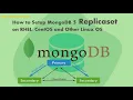 MongoDB Replication Setup Step by Step in RHEL CentOS-Linux Excel based ReplicaSet Installation