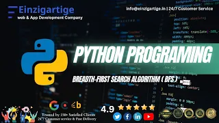 Python Algorithms Part 3 Breadth First Search BFS Explained Step by Step Queue Based