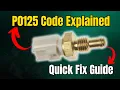 P0125 Code Explained Quick Fix Guide