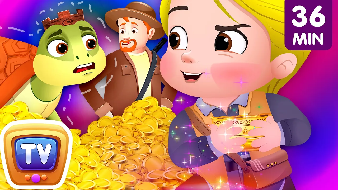 The Magical Slippers, The Magical Bowl & More Stories - ChuChuTV Storytime Adventures Collection