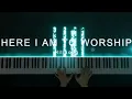 Here I am To Worship - Hillsong | Piano Cover by Angelo Magnaye