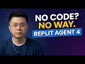 I Built an App Without Writing Code Replit Agent 4