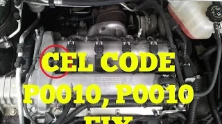 CHEVY 2 4L Code P0010 p0011 Camshaft Position Actuator Solenoid HHR COBALT MALIBU