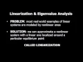 Linearization Evalues Part 1 Amy Explains Math 118