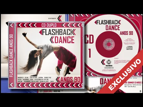 Download MP3 Flashback Dance Anos 90 (2018, RSA Music) - CD Duplo Exclusivo Completo