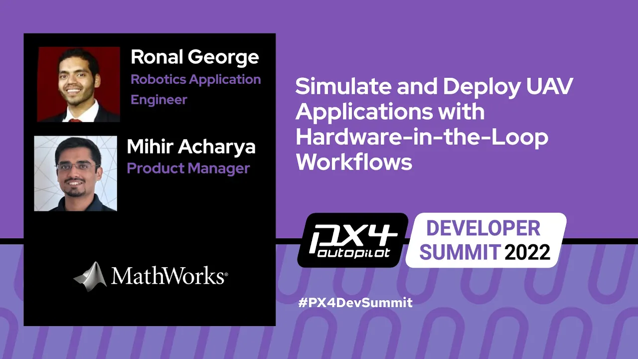 Simulate and Deploy UAV Applications with Hardware-in-the-Loop Workflows - MathWorks