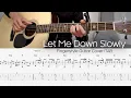 Let Me Down Slowly (Alec Benjamin) - Fingerstyle Guitar Cover / Tab | Chillutar