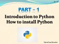 TN 12th computer science chapter - 5 part 1 Python variables operators How to install python