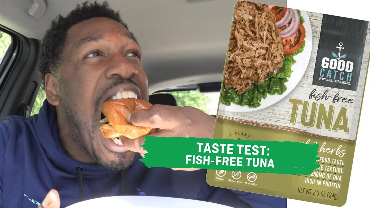 taste test: fish-free tuna (Good Catch)   Chris C-Snacks Clarke for hot for food