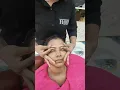 relaxing eye massage