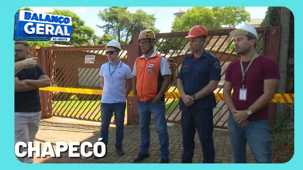 Chapecó começa a fiscalizar obras após parede de prédio desabar e matar mulher