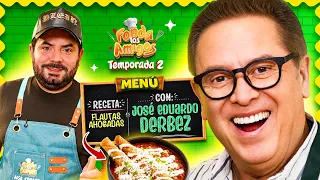 Flautas Ahogadas SABROSAS con Jose Eduardo Derbez en Fonda Los Amigos T 2 - Ep 8