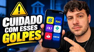 ⚠️CUIDADO: ESSE GOLPE pode ZERAR a sua conta BANCÁRIA!
