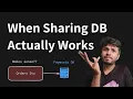 Sharing Databases in Microservices Anti-Pattern or Practical