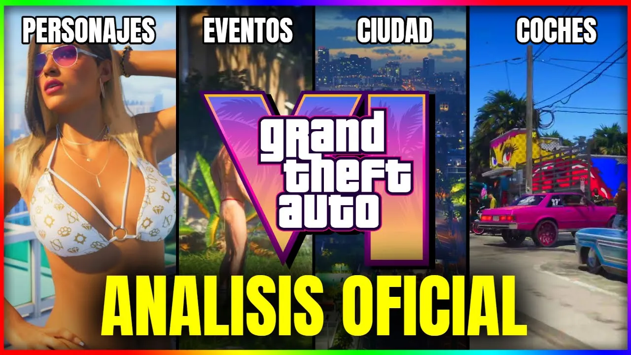 TODO LO QUE TE PERDISTE EN EL TRÁILER DE GTA 6!  | + 100 DATOS | ANALISIS TRAILER GTA 6