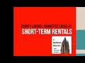 Anderson County Looks at Short Term Rentals