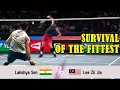 Lagu SURVIVAL OF THE FITTEST | Lakshya Sen VS Lee Zii Jia
