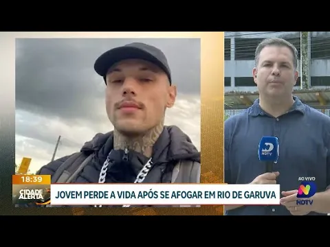 Jovem Douglas de Oliveira morre afogado em rio de Garuva, no Norte de SC