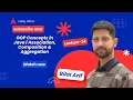 Lecture 24 OOP Concepts in Java Association Composition Aggregation Explained with Examples