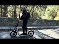 Dual Suspension Electric Scooter exploring Yosemite Valley  riding the Swifty GO G500