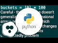 How to declare array of zeros in python or an array of a certain size