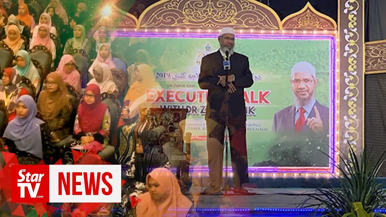 What did Dr Zakir Naik say in Kelantan?