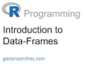 R Programming - Data-Frames Introduction