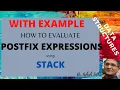 How to Evaluate Postfix Expressions
