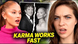 ethan slaters ex wife responds to ariana grande dumping him this is crazy 