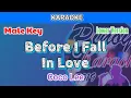 Download Lagu Before I Fall In Love by Coco Lee (Karaoke : Male Key : Lower Version)