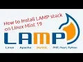 How to install localhost server LAMP on Linux Mint 19