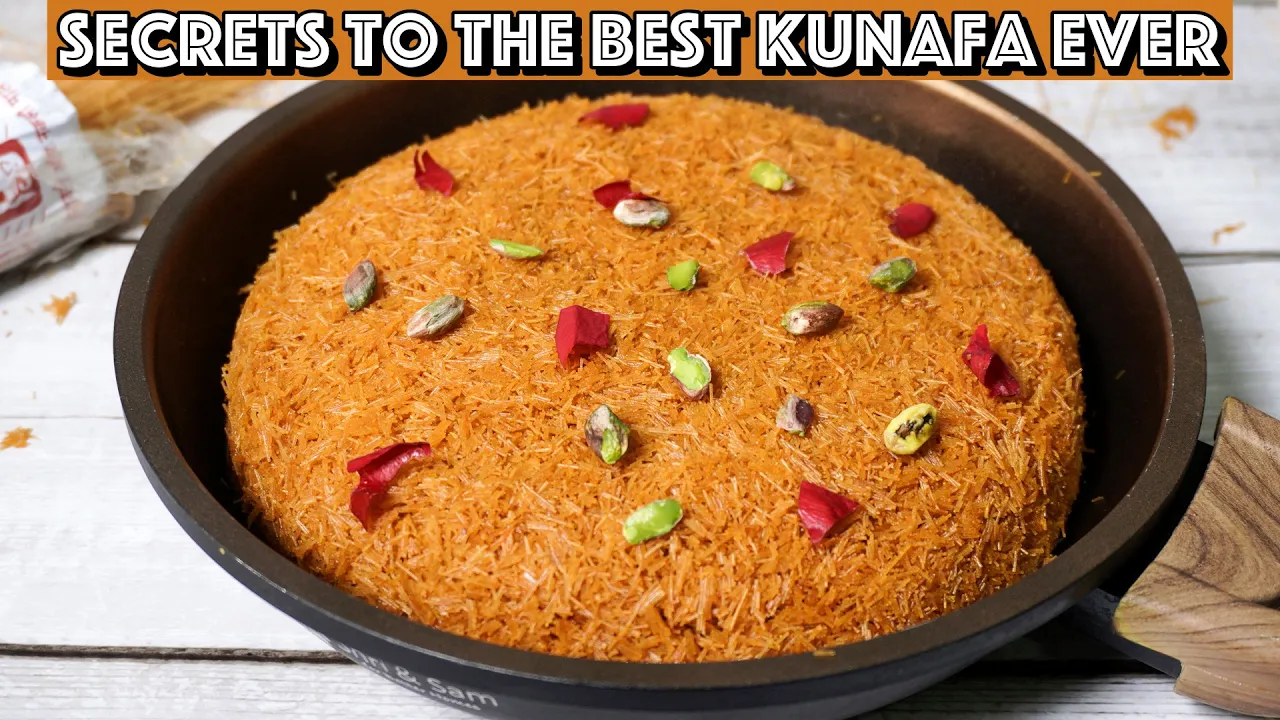 Impress Your Guests with This Sweet - Dessert Lovers Must Watch   Quick and Easy Kunafa Recipe