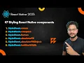 Styling React Native components