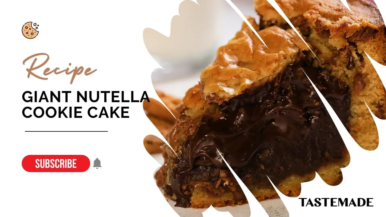 Irresistible Giant Nutella Cookie Cake Recipe   Indulge in the Ultimate Dessert [Easy Baking]