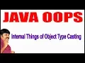 Java Tutorials Java OOPS Internal Things of Object Type Casting by Durga Sir