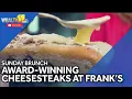 Franks Pizza and Pasta Award-winning cheesesteaks on Sunday Brunch