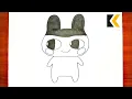 How To Draw Mametchi Draw Tamagotchi Pix Characters Easily