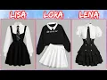 Lisa, Lora or Lena? 💖 Choose Your Aesthetic! | Fun Style Challenge 💅✨ #lisaorlena #trending #fashion