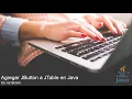 Integrando JButton en JTable en Java
