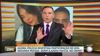 Exclusivo: polícia investiga participação de segunda pessoa no caso Vitória | CIDADE ALERTA