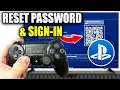 How to Sign into PlayStation Network on PS4 Reset Forgotten Password - Easy Guide