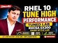 Boost RHEL 10 Performance Using TuneD Real RHCSA Exam Tutorial Latest 2026 RHCSA LAB 28