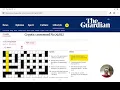Guardian Cryptic Crossword Thursday 20 November 2025