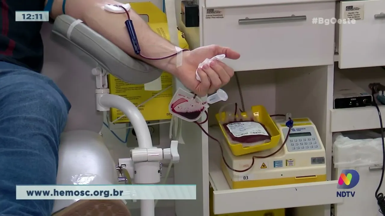Hemosc adota novos critérios de doação de sangue para quem teve Covid-19