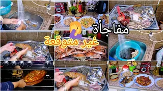 روتين يوم كامل في المطبخ أصل مش كل هب ودب يشتغل شغلنا 