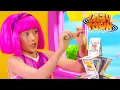 Can she build a tower of cards? | Lazy Town Compilation | Full Episodes